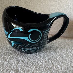 Disney Black and Blue Tron Stoneware Mug